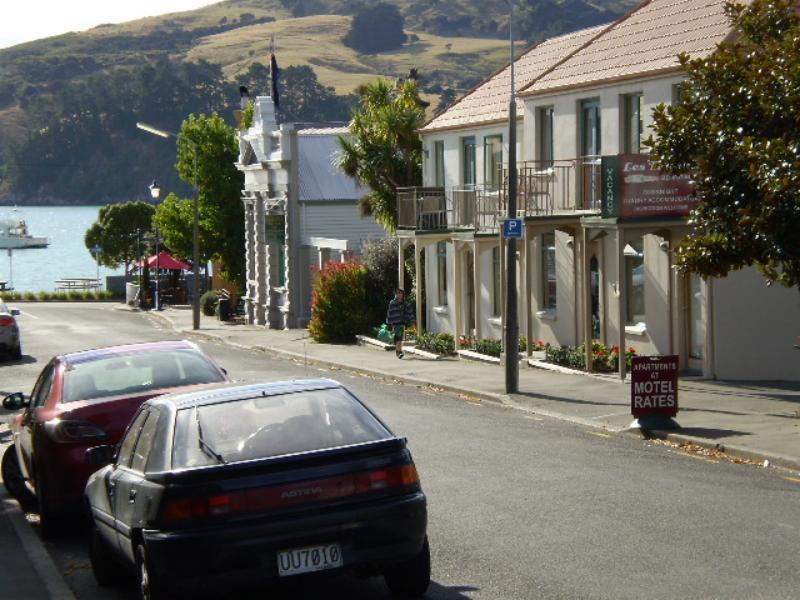 Les Troupes Apartments Akaroa Exterior foto